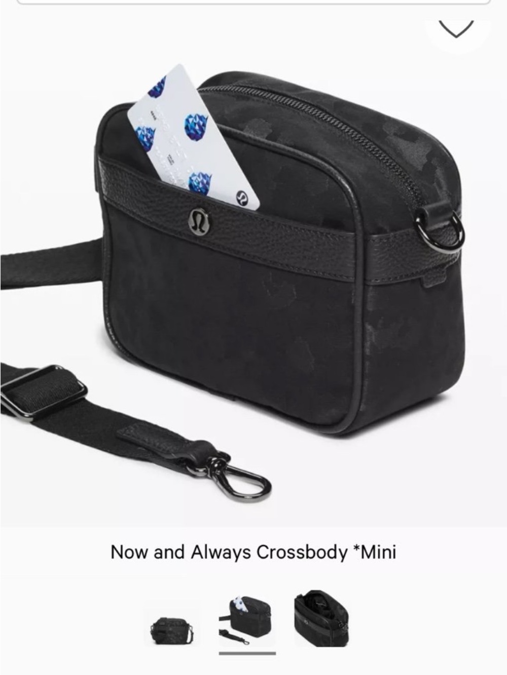 lululemon athletica Now and Always Mini Crossbody - Black